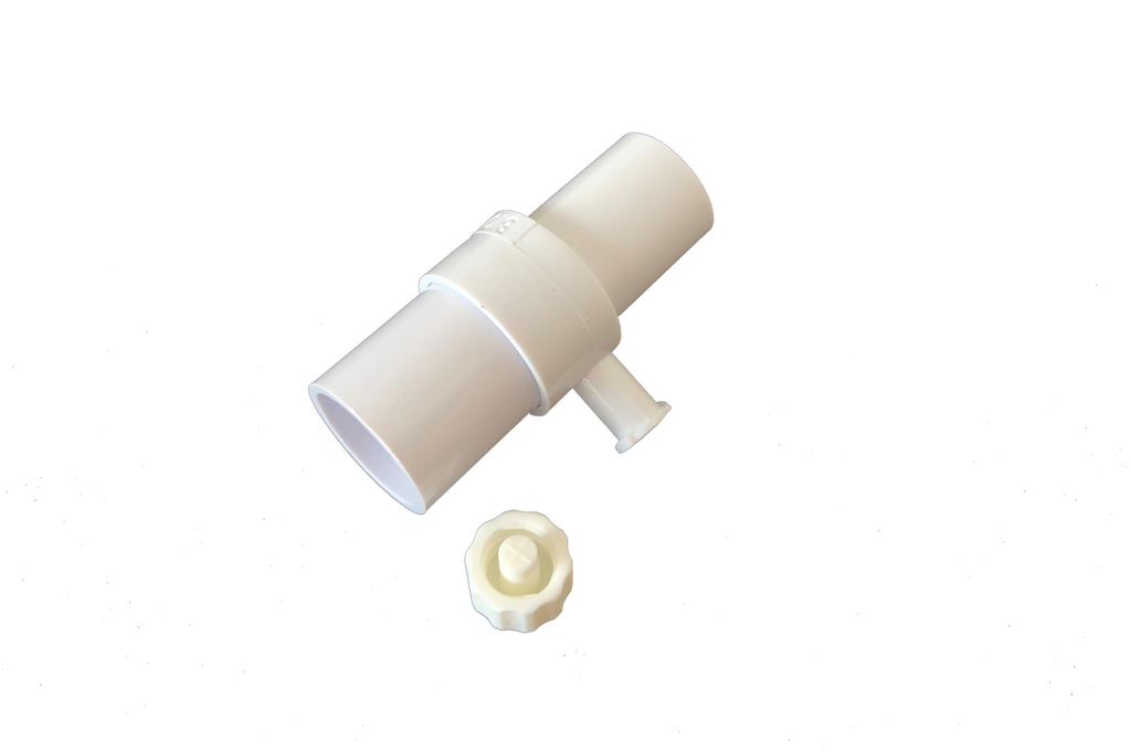 Adapter, Straight Gas Sampling Tube, Luer