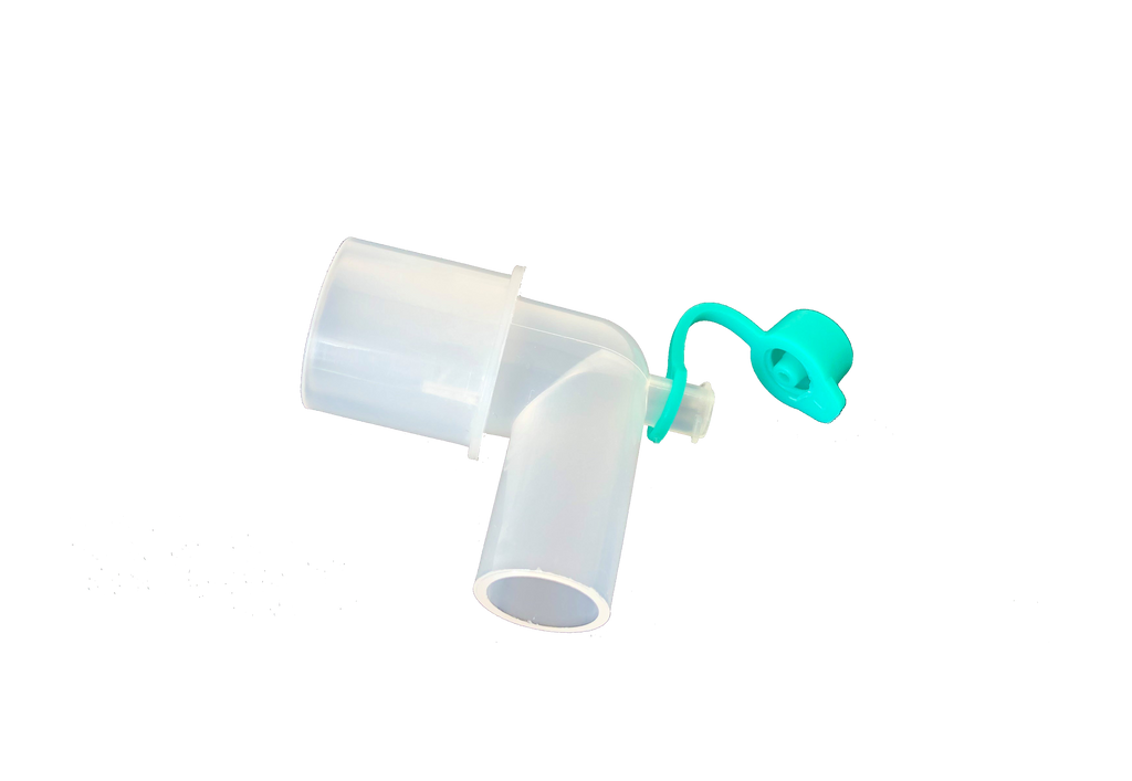 Adapter, Elbow Gas Sampling Tube, Luer