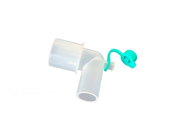 Adapter, Elbow Gas Sampling Tube, Luer